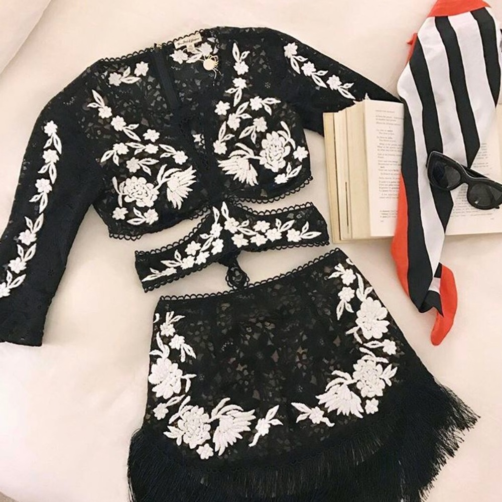 For Love and Lemons Matador Crop Top - Picture 3 of 5